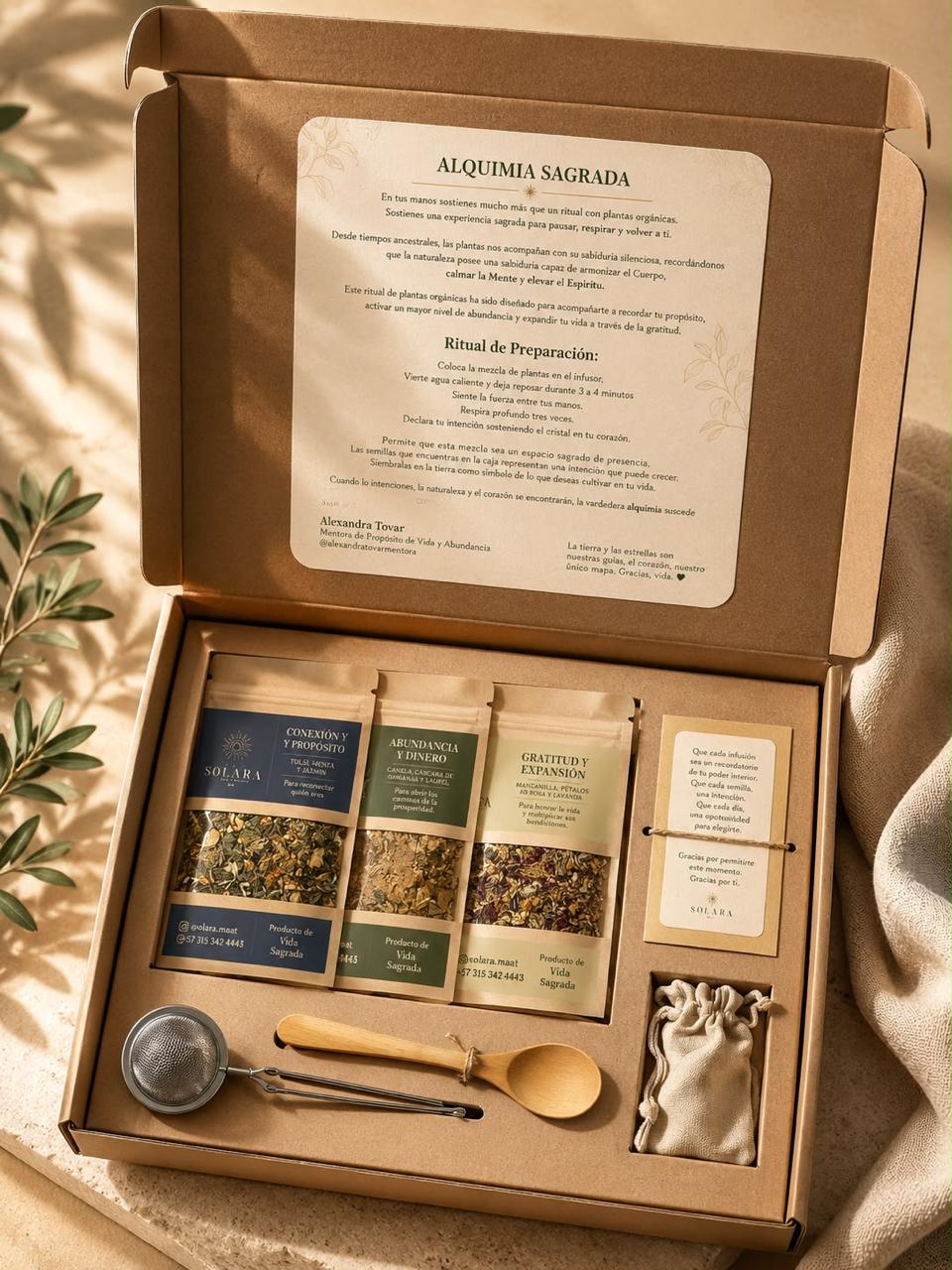 Caja de Experiencia · Alquimia Sagrada