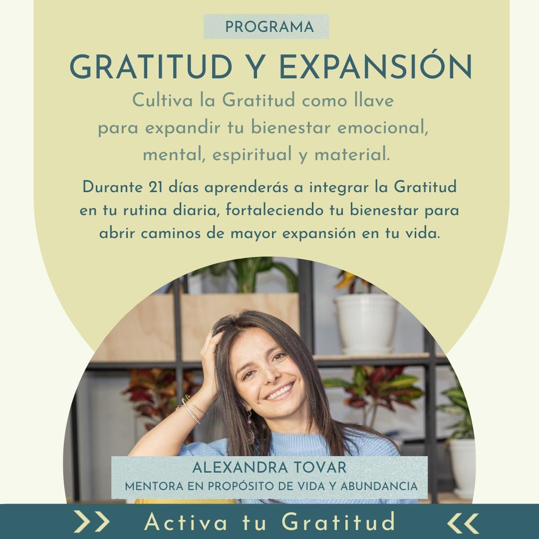 Gratitud y expansión