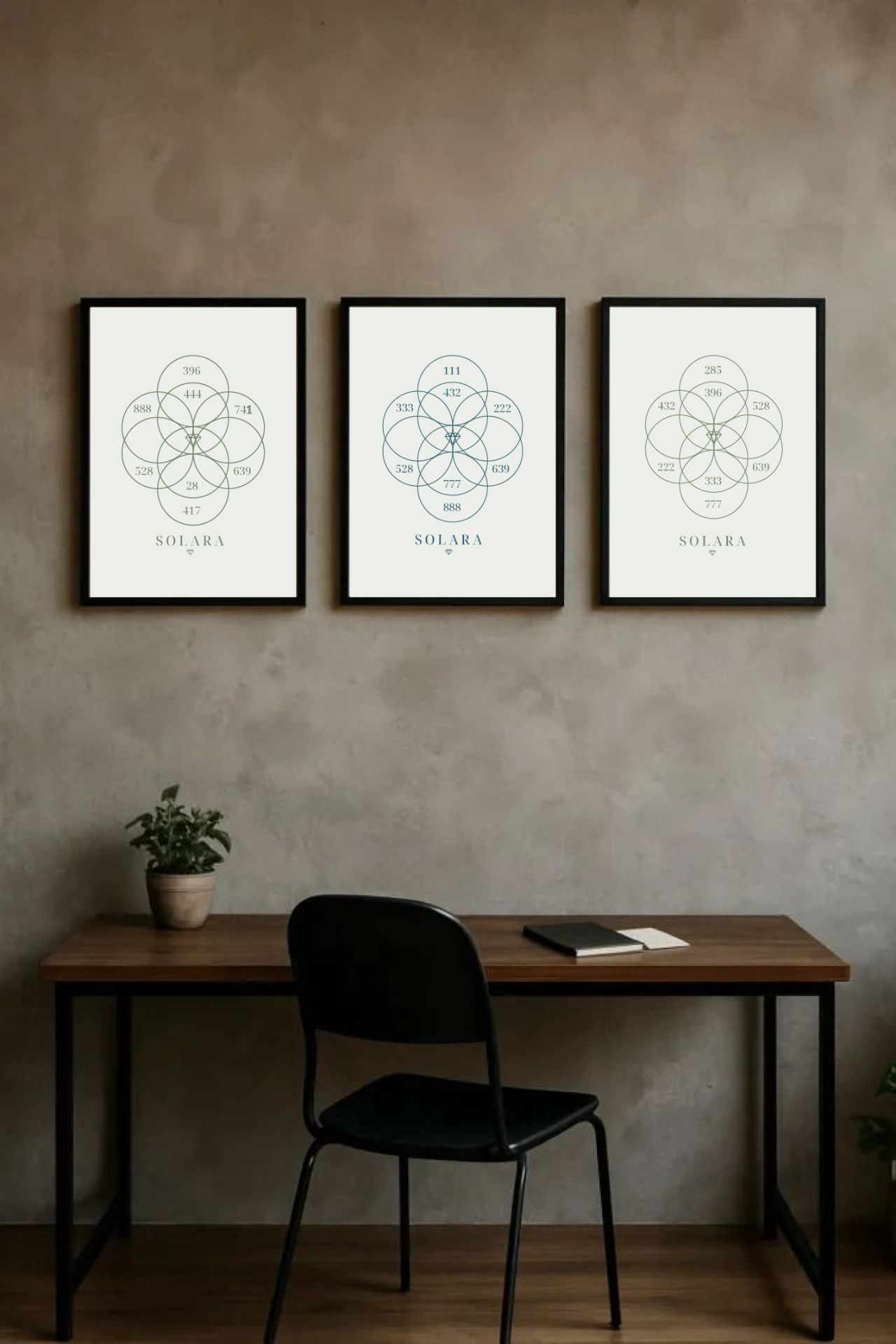 Cuadros imprimibles · Códigos de Luz (formato IKEA)